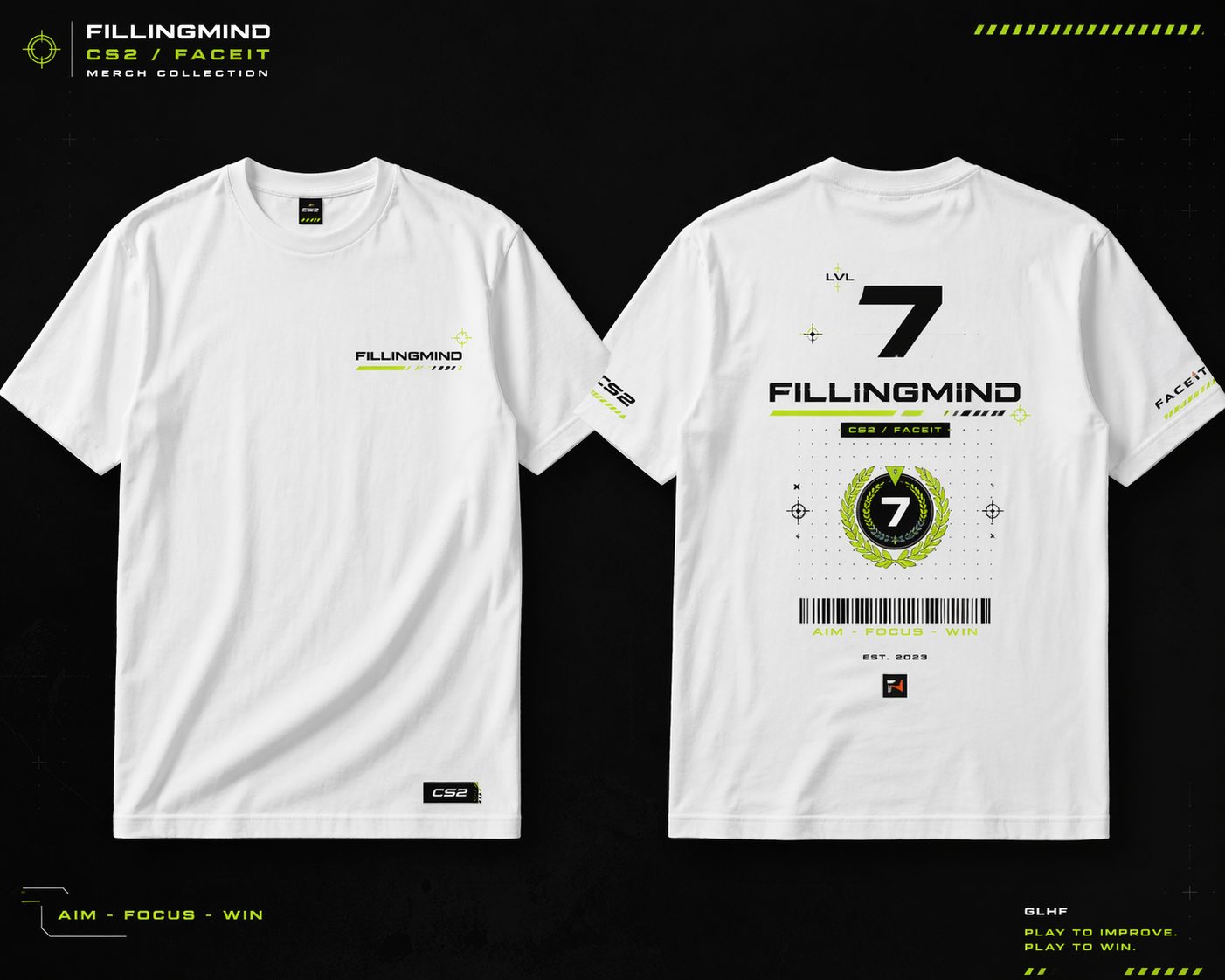 FILLINGMIND White Tee